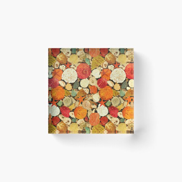 Item preview, Dense Colorful Shells and Starfish Mosaic designed and sold by Piotrek0001.