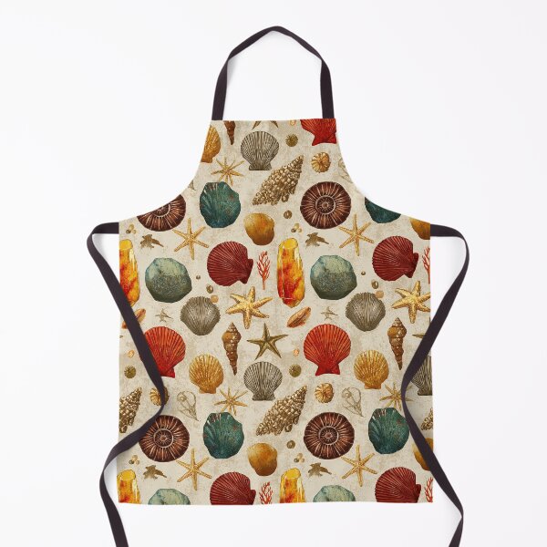 Item preview, Vintage Nautical Shells and Pebbles Pattern designed and sold by Piotrek0001.