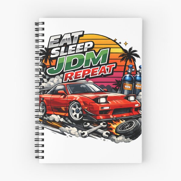 Item preview, Eat Sleep JDM Repeat designed and sold by Paddy36777.