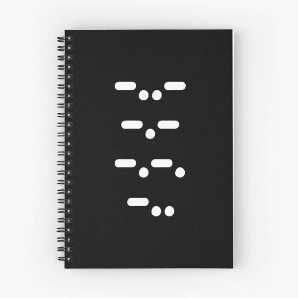 Item preview, XKCD Morse Code Minimal Communication Design designed and sold by AnnSign.