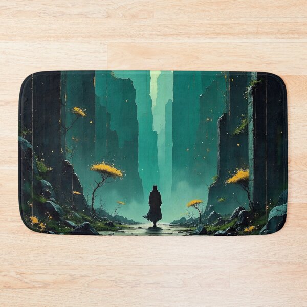 Item preview, The Emerald Passage: Journey Through Ancient Canyons designed and sold by Serene Strokes Art.
