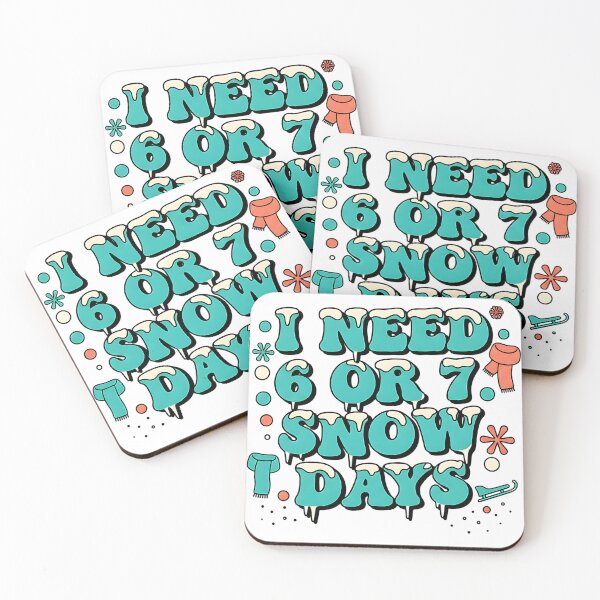 Item preview, funny teacher needs 67 snow days winter design designed and sold by ArtDesignTp.