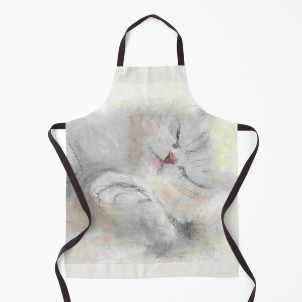 Item preview, siberian cat sleeping designed and sold by ShePaintsMusic.