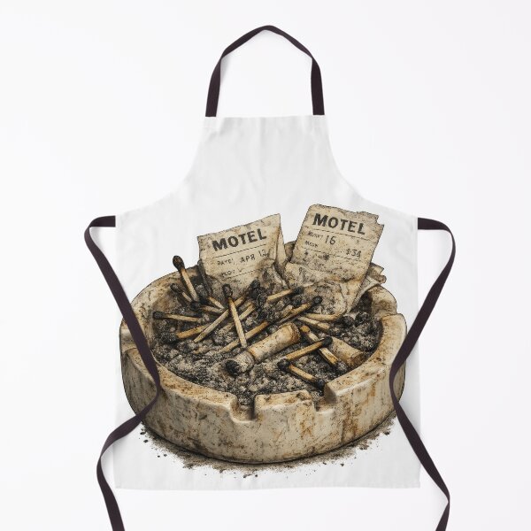 Item preview, After Midnight Motel Ashtray designed and sold by jgvisualarts.