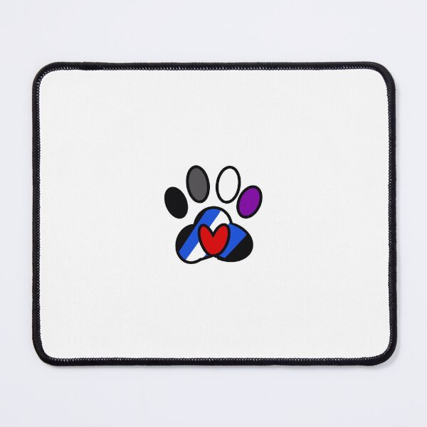 Item preview, Asexual puppy paw designed and sold by Ears tails and toebeans.