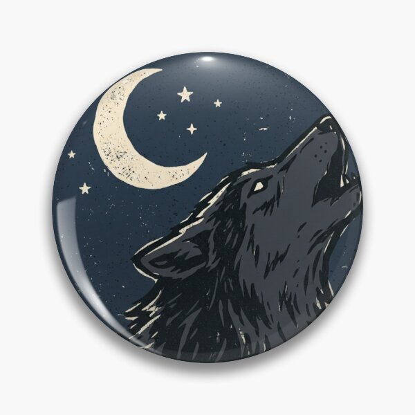 Item preview, wolf howling designed and sold by CREATINGMAD.