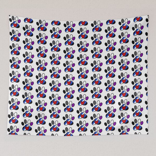 Item preview, Asexual puppy paw designed and sold by Ears tails and toebeans.