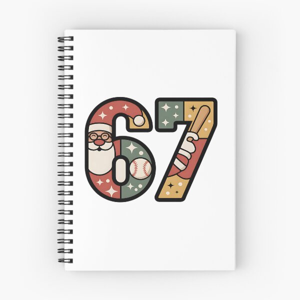 Item preview, funny christmas baseball santa six seven vibe designed and sold by ArtDesignTp.