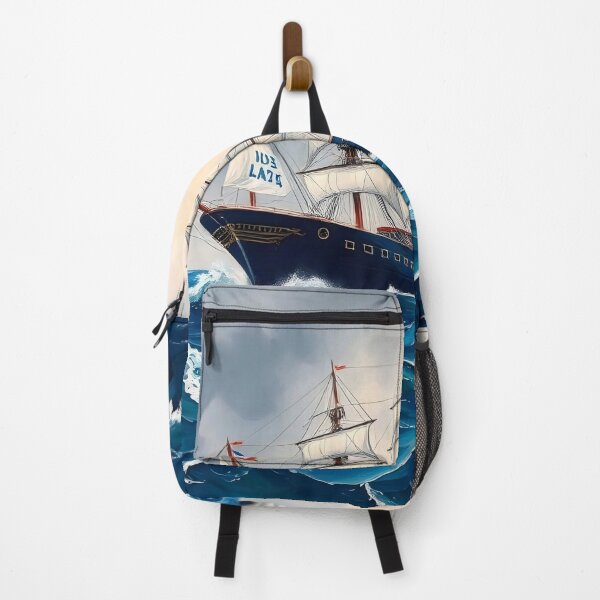 Item preview, Majestic High Seas: Vintage Clipper Ship Painting designed and sold by Serene Strokes Art.