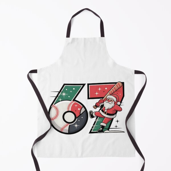 Item preview, six seven santa baseball funny festive graphic designed and sold by ArtDesignTp.