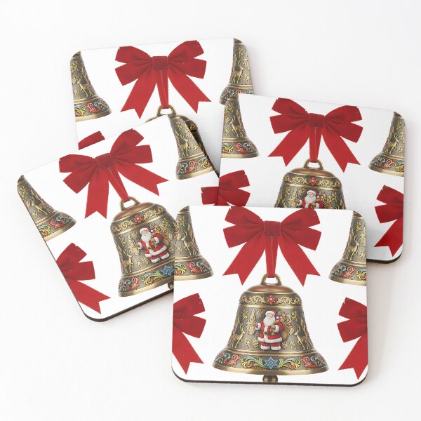 Item preview, Christmas bell with Santa Claus picture  designed and sold by Nalimkibard.