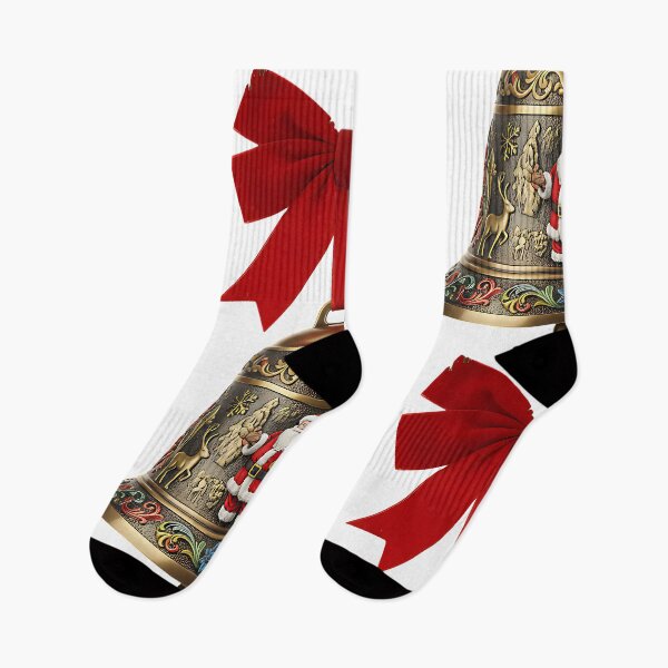 Item preview, Christmas bell with Santa Claus picture  designed and sold by Nalimkibard.