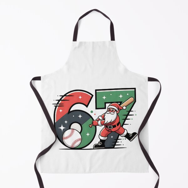 Item preview, christmas santa baseball six seven funny art designed and sold by ArtDesignTp.
