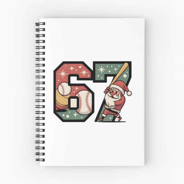 Item preview, funny santa player six seven holiday baseball designed and sold by ArtDesignTp.