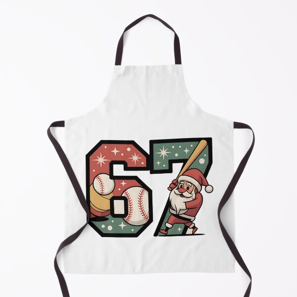 Item preview, funny santa player six seven holiday baseball designed and sold by ArtDesignTp.