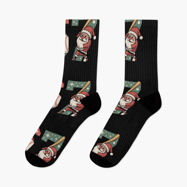Item preview, funny santa player six seven holiday baseball designed and sold by ArtDesignTp.