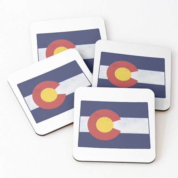 Item preview, Colorado Flag designed and sold by LaynieBugStickerCo.