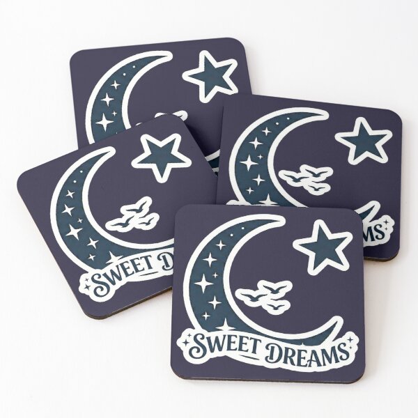 Item preview, Sweet Dreams Crescent Moon with Stars and Birds - Celestial Night designed and sold by RS-Globalist-.