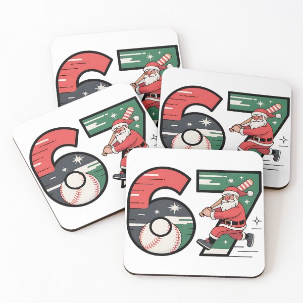 Item preview, santa baseball funny six seven christmas player designed and sold by ArtDesignTp.