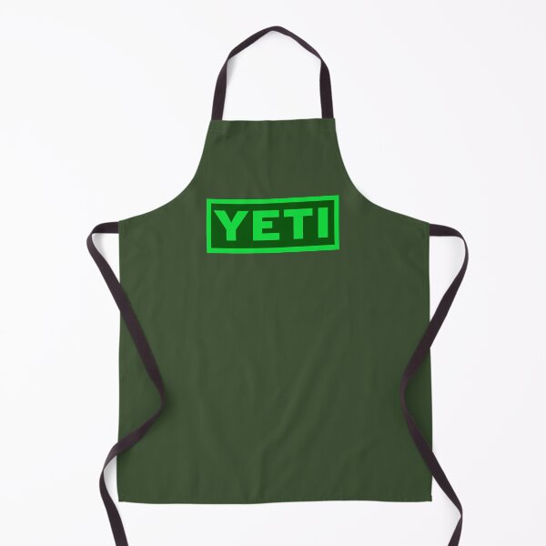 Item preview, Yeti cool outdoors camping box logo bright neon green designed and sold by Kludoman.
