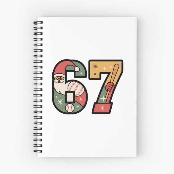 Item preview, funny six seven santa baseball christmas meme designed and sold by ArtDesignTp.