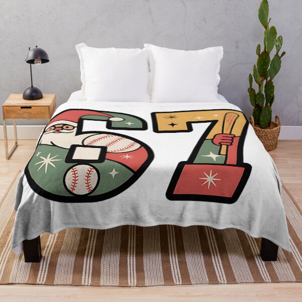 Item preview, funny six seven santa baseball christmas meme designed and sold by ArtDesignTp.