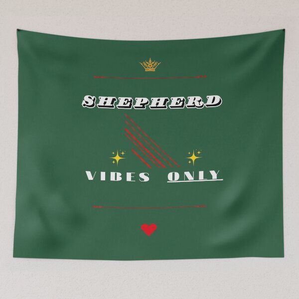 Item preview, Shepherd Vibes Only | German Shepherd Lover Gift | Dog Mom Dad Apparel designed and sold by InkWaveX.