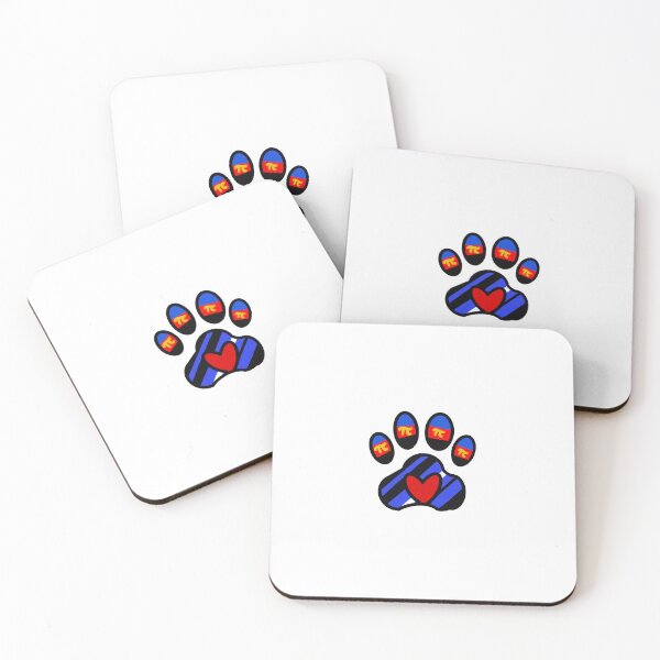 Item preview, Polyamorus pup paw designed and sold by Ears tails and toebeans.