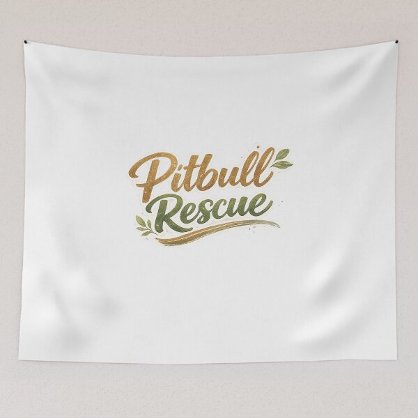 Artikelvorschau, Vintage Pitbull Rescue Design entworfen und verkauft von My Pitbull Place.