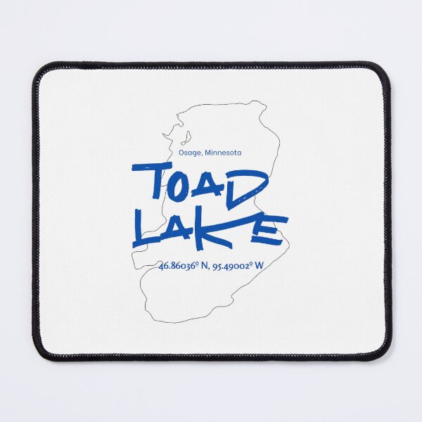 Item preview, Toad Lake - Osage, MN designed and sold by hardhathunny.