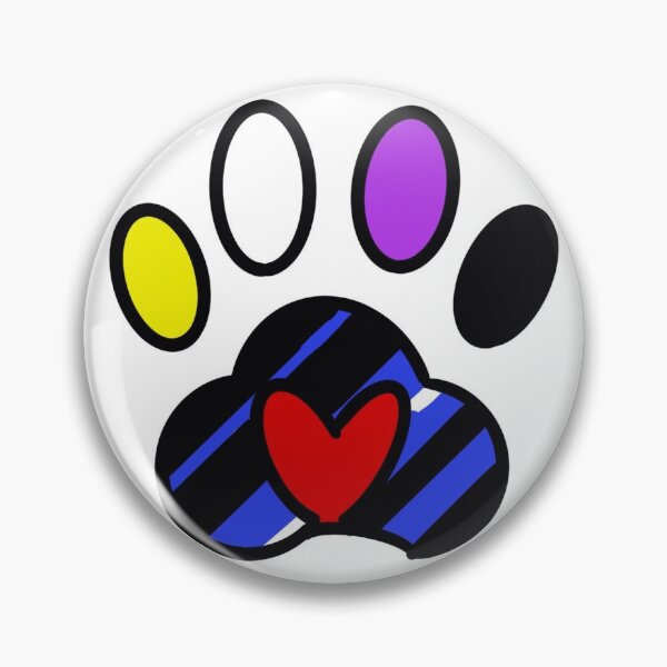 Item preview, Non-binary pup paw designed and sold by Ears tails and toebeans.