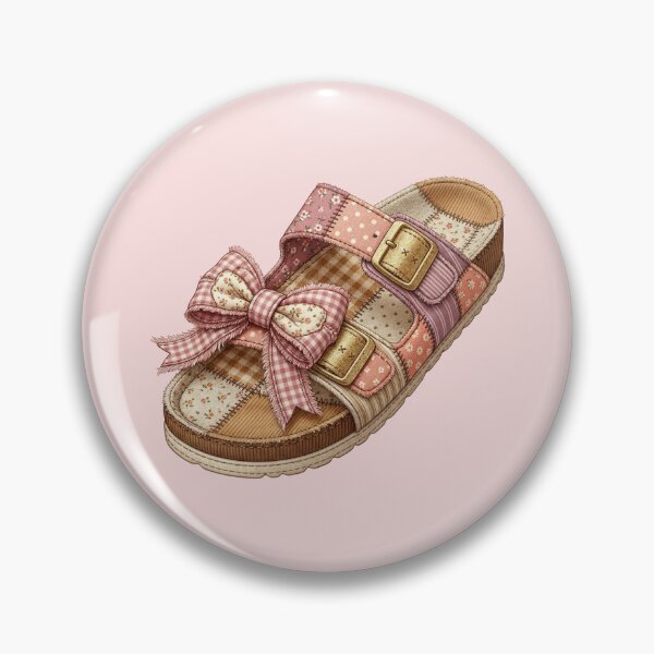 Item preview, Patchwork Sandal Quilted Boho Birkenstock Summer Art designed and sold by BVDigitalArt.