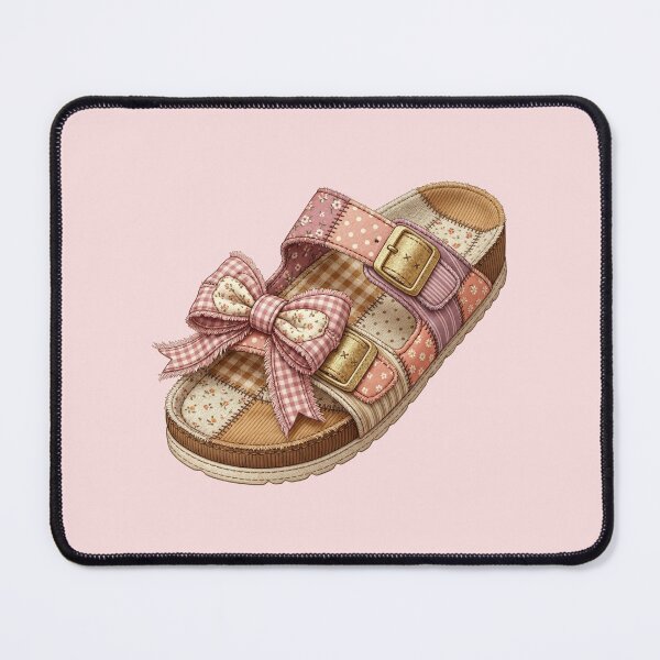 Item preview, Patchwork Sandal Quilted Boho Birkenstock Summer Art designed and sold by BVDigitalArt.