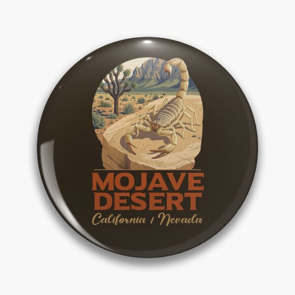 Item preview, Mojave Desert Scorpion California Nevada Retro Wasteland Art designed and sold by LinaValearte.