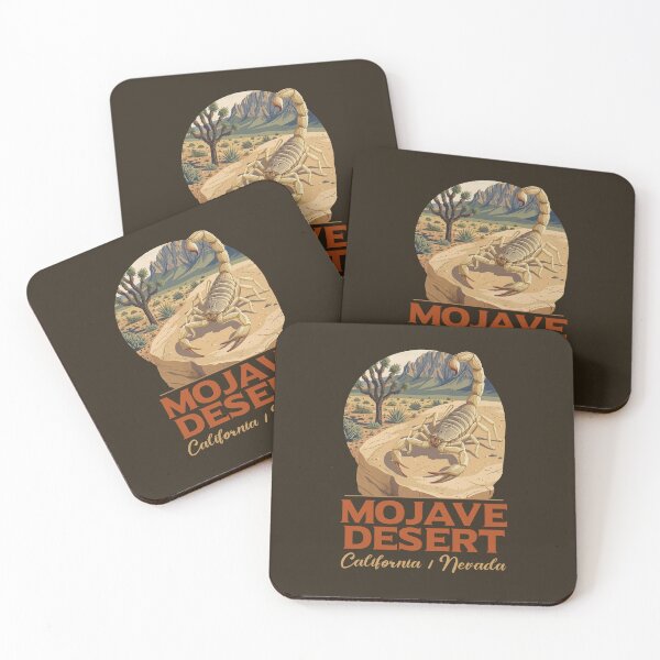 Item preview, Mojave Desert Scorpion California Nevada Retro Wasteland Art designed and sold by LinaValearte.