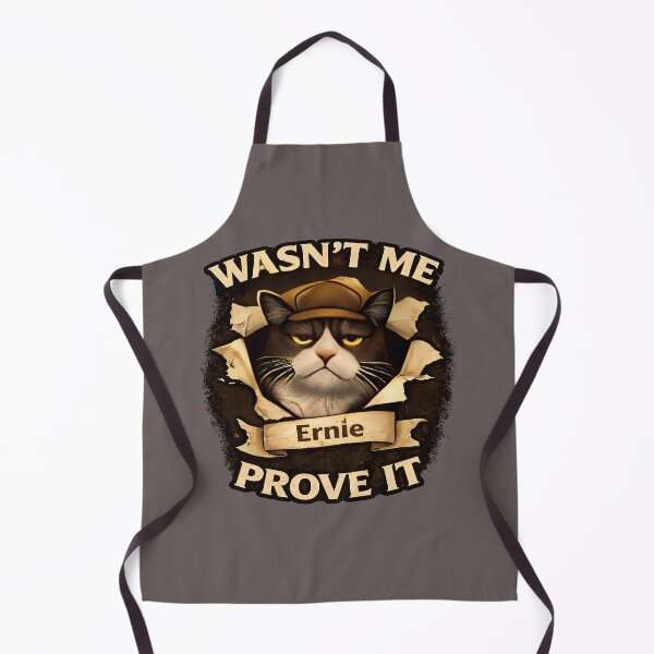 Item preview, Ernie - Wasn't Me... Prove It - Funny Cat Shirt/Domestic Cat Chaos/Cat Lover Gift  designed and sold by Halejo68.