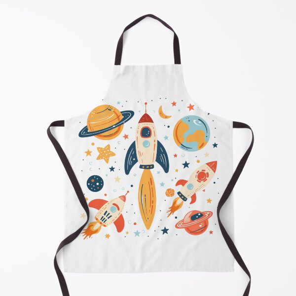 Item preview, Rockets and Planets Space Pattern Children's Colorful Illustration Baby Room designed and sold by CLC54.