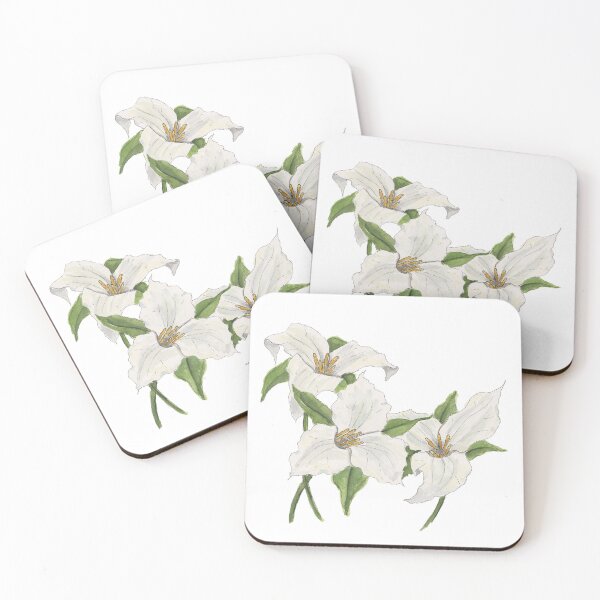 Item preview, Trillium Flowers  designed and sold by NaughtyFlorals.