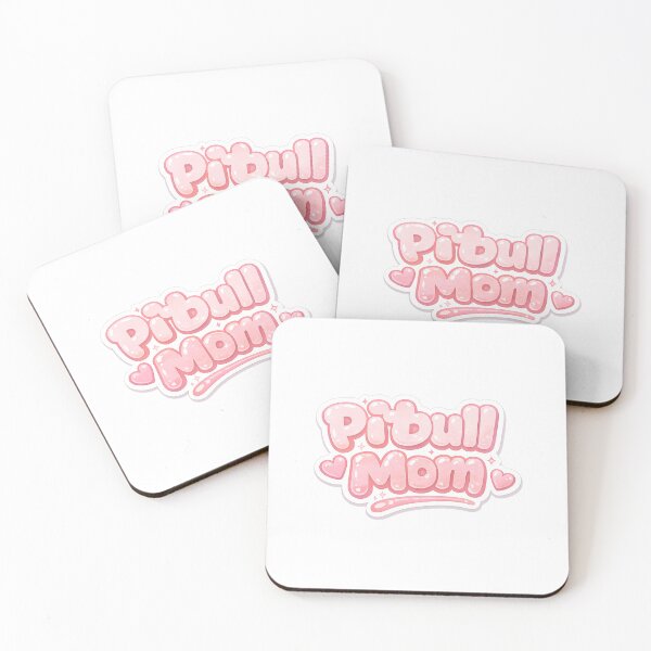 Item preview, Pitbull Mama soft Pink Bubble script designed and sold by My Pitbull Place.