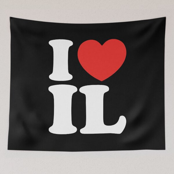 Artikelvorschau, Ich liebe Illinois entworfen und verkauft von shitpostee.