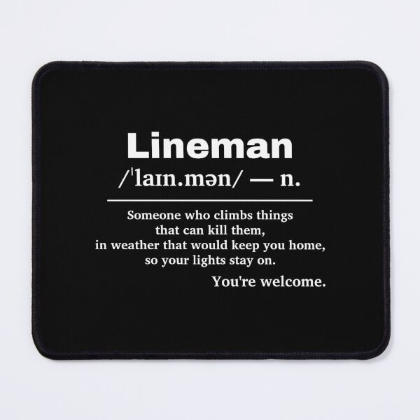 Item preview, Funny Power Lineman Sarcastic Definition Tee designed and sold by AsKartongs.