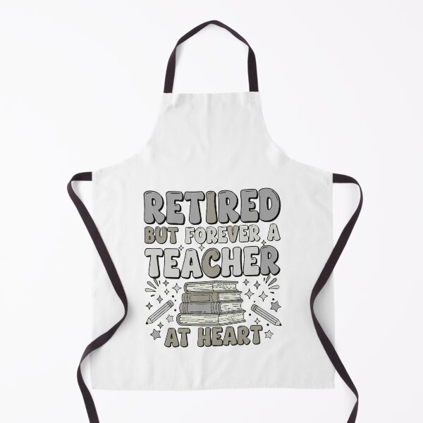 Item preview, forever a teacher at heart retirement legacy art designed and sold by ArtDesignTp.