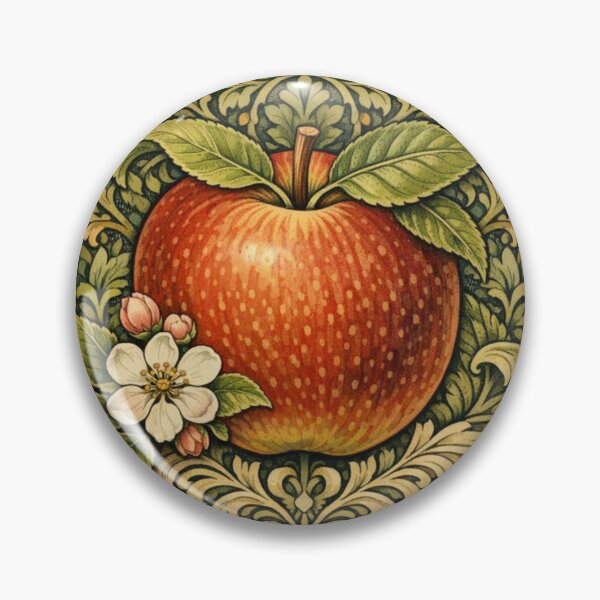 Item preview, Vintage apple art nouveau artwork designed and sold by hollycooper.
