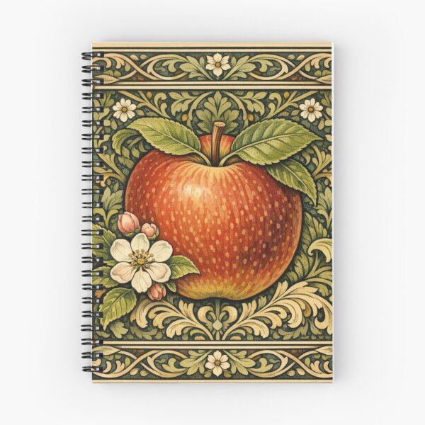 Item preview, Vintage apple art nouveau artwork designed and sold by hollycooper.