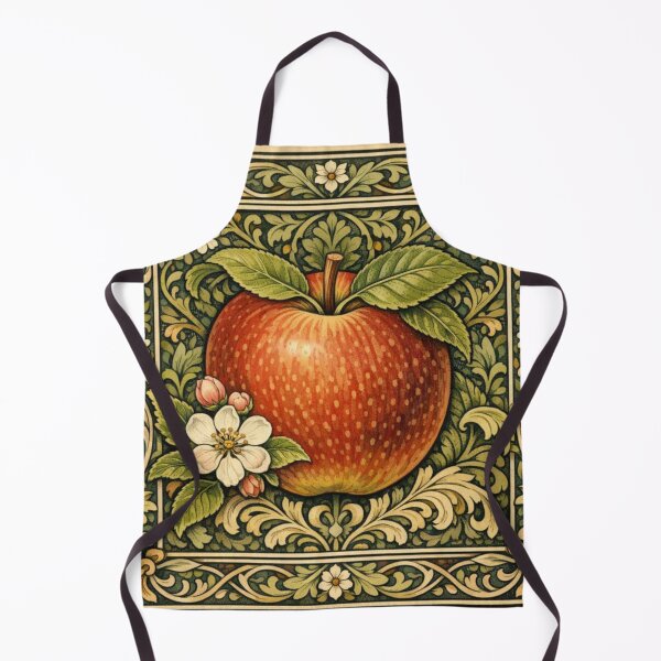Item preview, Vintage apple art nouveau artwork designed and sold by hollycooper.