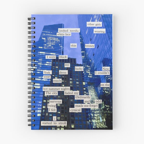 Item preview, A Night Out on the City (Blackout Poetry) designed and sold by Mischief and Musings.