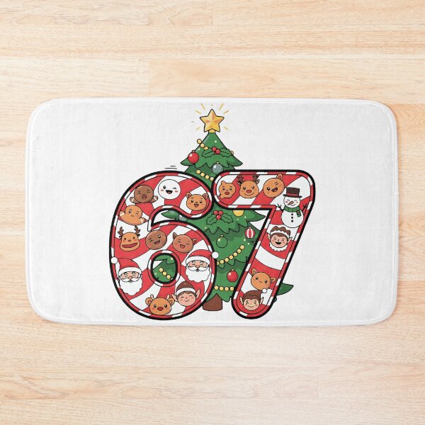 Item preview, 67 christmas tree candy cane brainrot meme art designed and sold by ArtDesignTp.