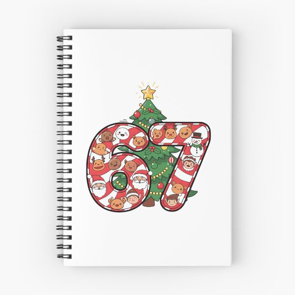 Item preview, 67 christmas tree candy cane brainrot meme art designed and sold by ArtDesignTp.