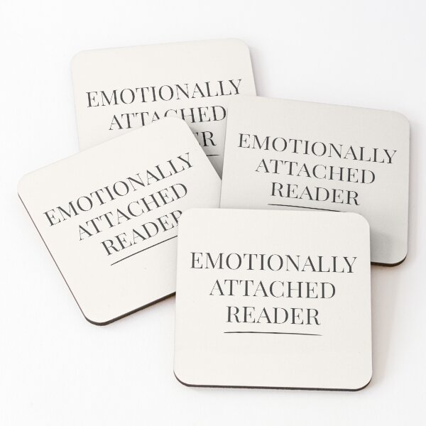 Item preview, Emotionally Attached Reader - Booktok x Romance Reader Aesthetic designed and sold by Inkbound Co.
