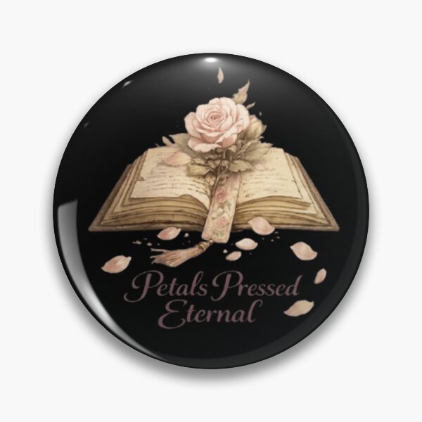 Item preview, Petals Pressed Eternal – Vintage Bookmark Book Design – Book Lover designed and sold by Line-Mood1⭐️⭐️⭐️⭐️⭐️.